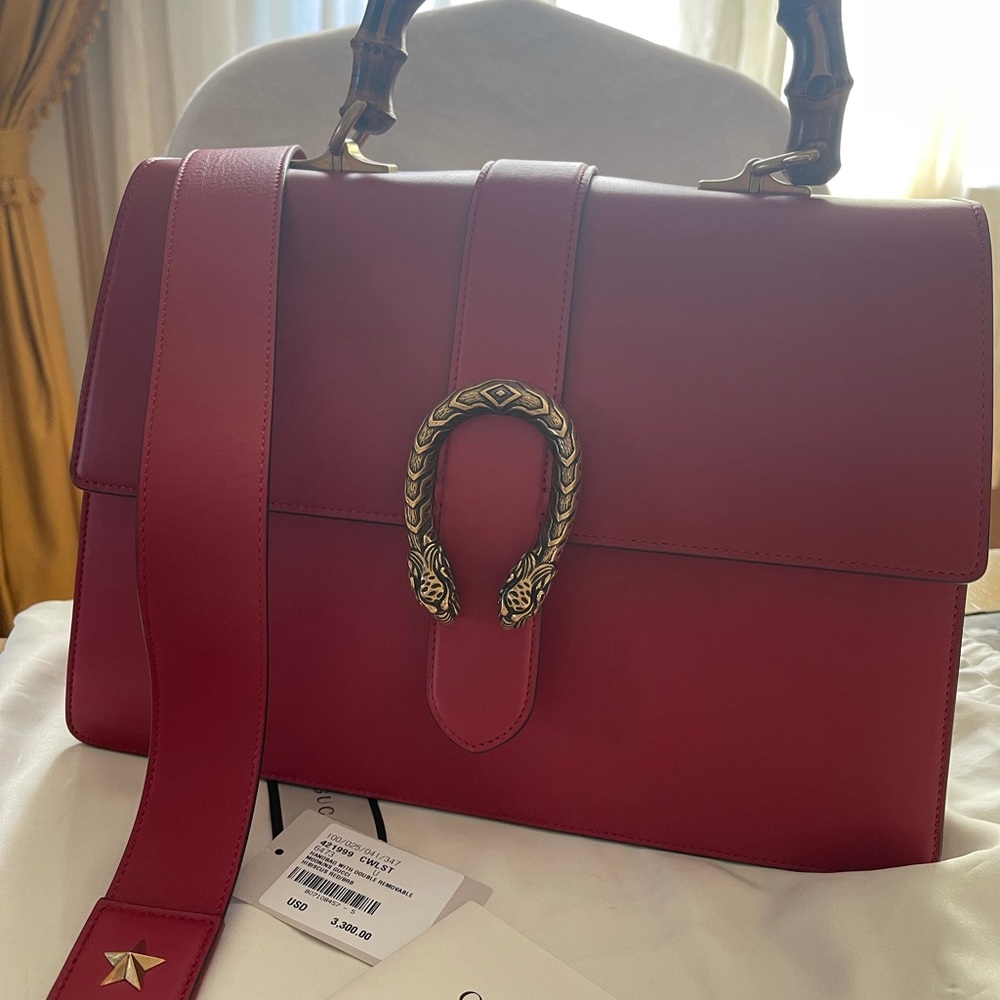 Handbag Gucci large top handles Dionysus - Picture 2 of 9